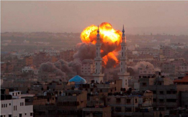 Gaza-explosion